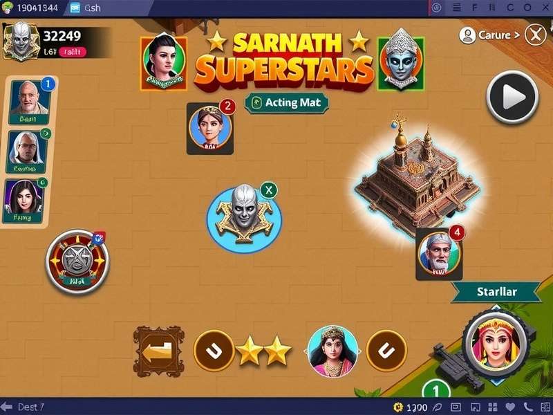 Sarnath Superstars Gameplay