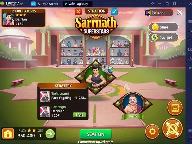 Sarnath Superstars Strategy Interface